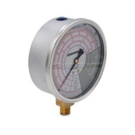 ENERPAC Gauge, Liquid Filled, PsiTons GF835P